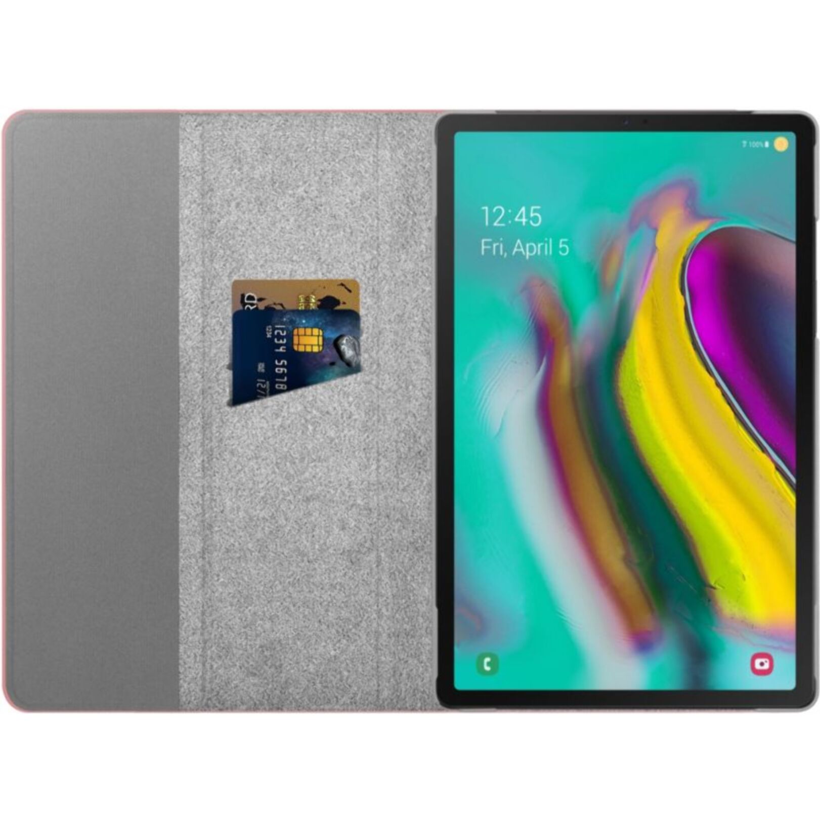 Etui ADEQWAT Samsung Tab A7 10.4 rose