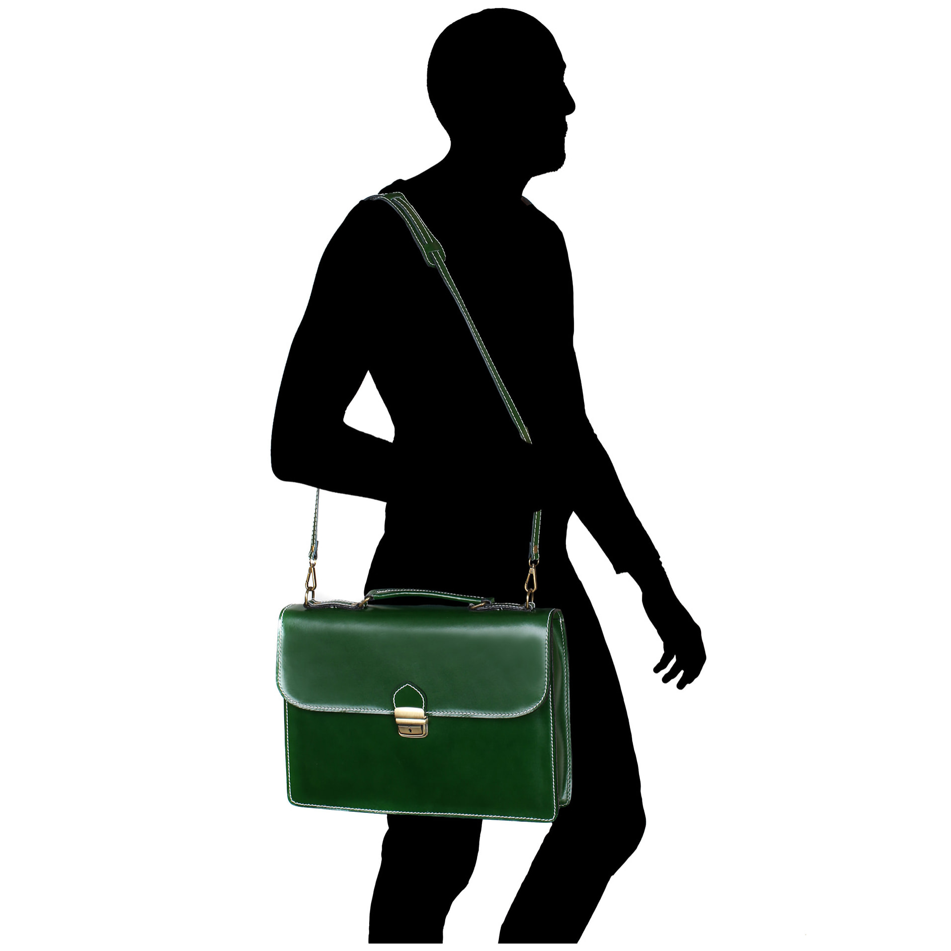 Chicca Borse Portadocumenti Verde