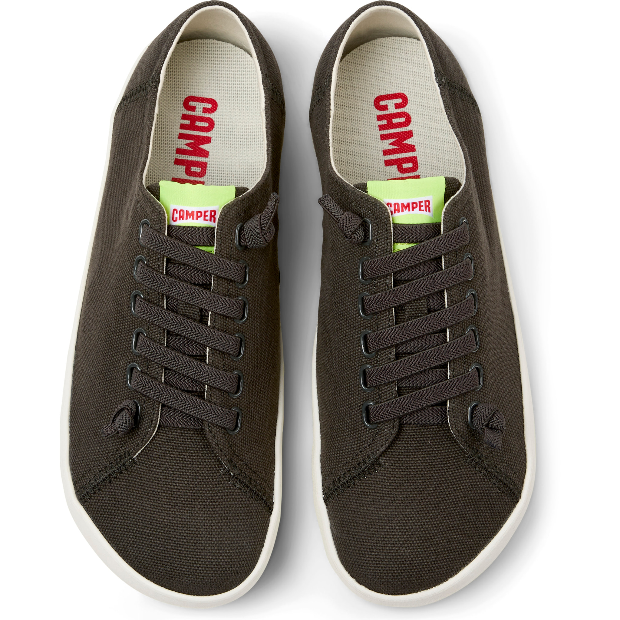 Sneakers - CAMPER Peu Rambla Vulcanizado - Grigio - Tessuto naturale