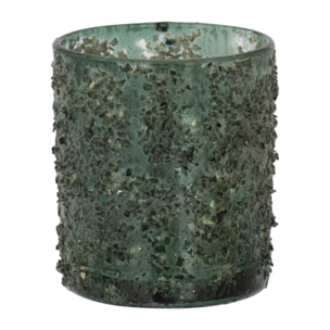 J-Line photophore Pierres Fines - verre - gris/vert - small - 4 pcs