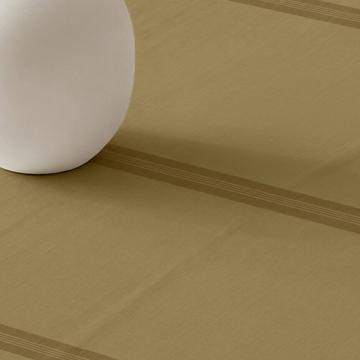 Nappe ronde anti-taches Nua Ocre