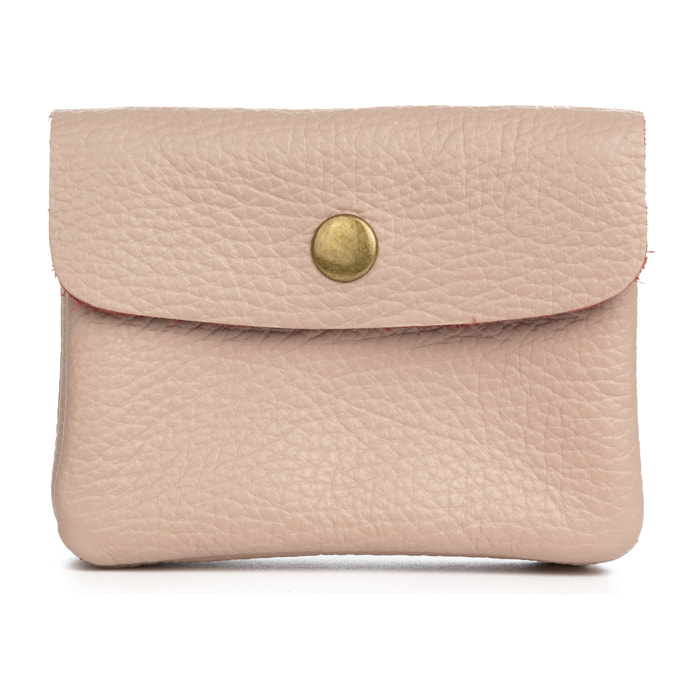 Alpignano portafoglio donna. Cuoio autentico Dollaro.