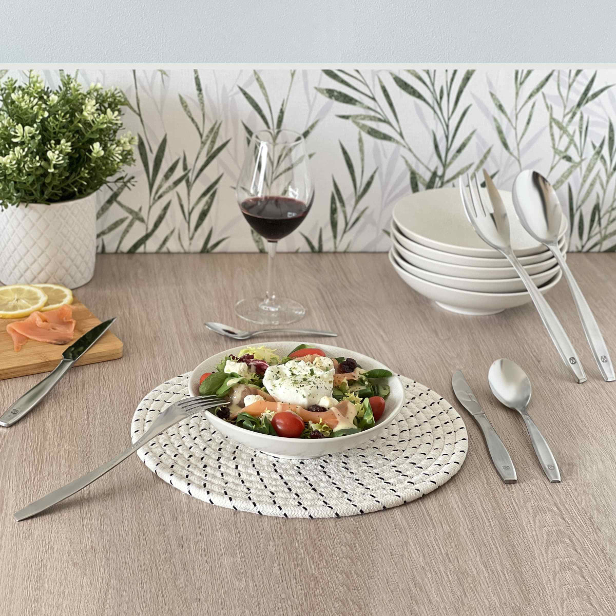 Figure Satinado - Cubiertos para servir