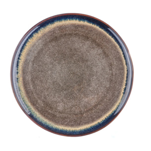 Plateau de service GENESIS Ø33cm - Basalte