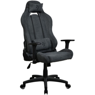 Chaise gaming AROZZI Torretta SoftFabric -Dark Grey