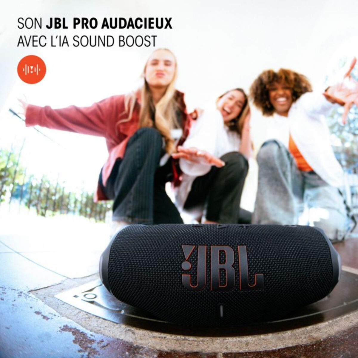 Enceinte portable JBL Charge 6 Rouge