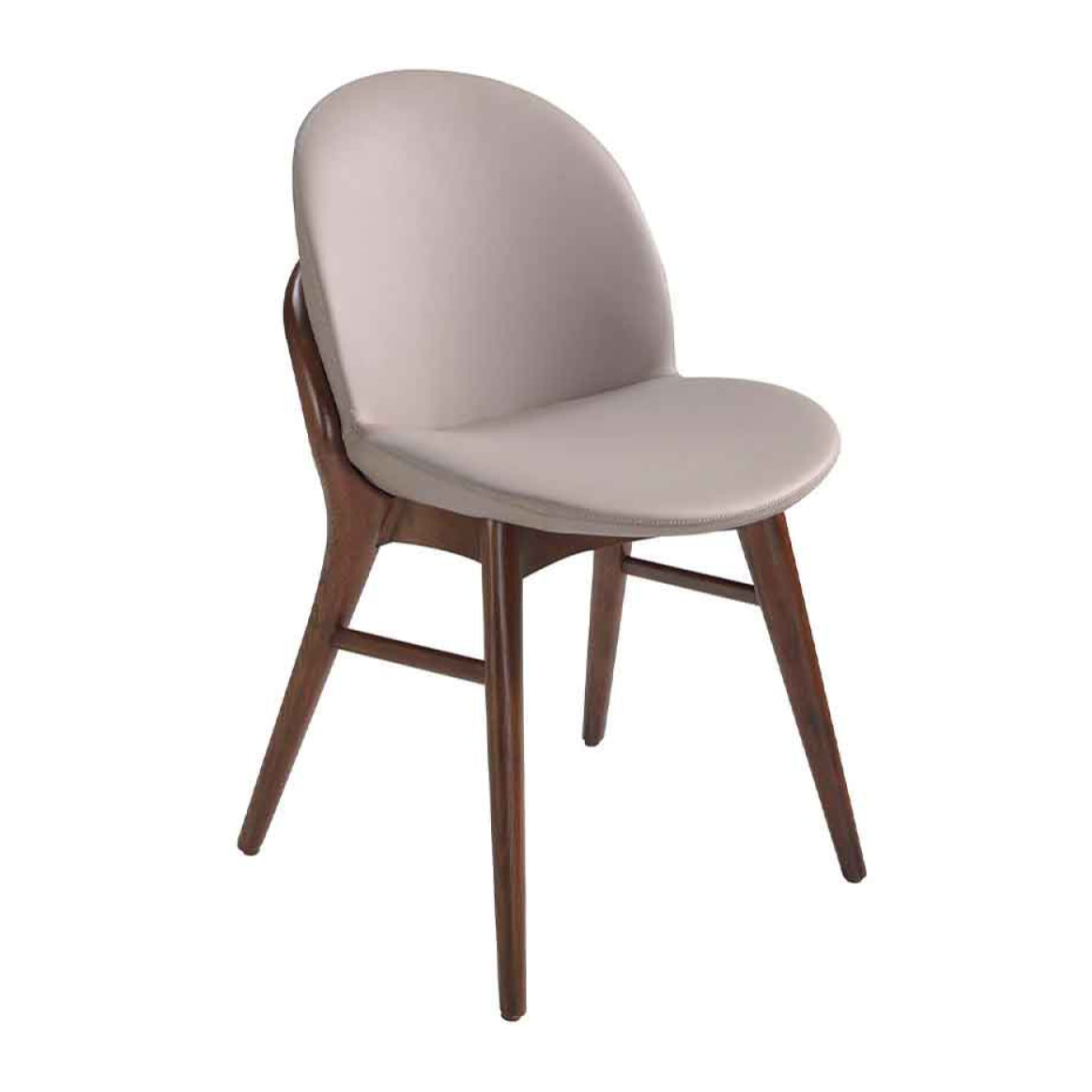 Silla de comedor Angel Cerda en polipiel 47x59x81cm