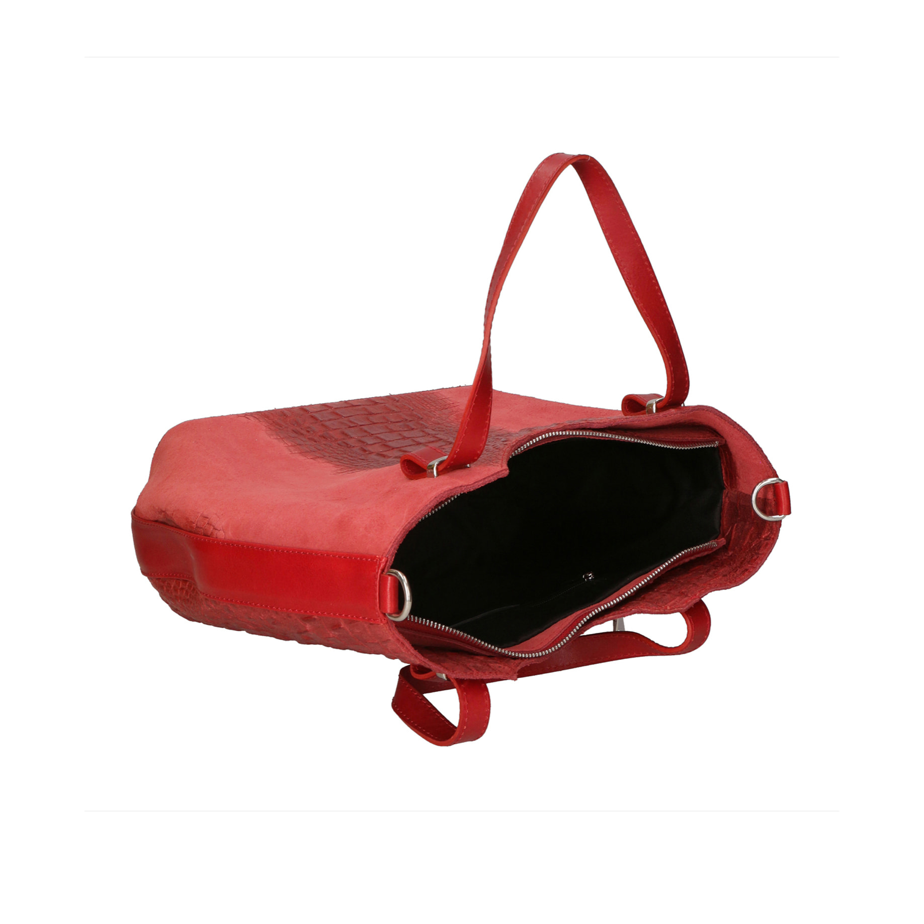 Borsa a mano da Donna Elda in Vera Pelle Made in Italy 31x42x14 cm