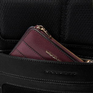 Piquadro Zaino porta pc e porta iPad® con protezioni antiurto e RFID