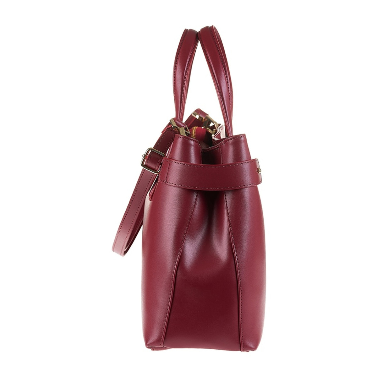 Borsa a mano da donna Made in Italy - Modello Emberly Nova - 100% pelle - 35.0 x 25.5 x 14.0 cm