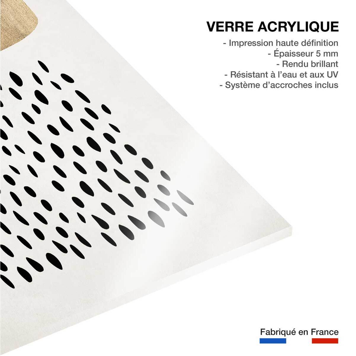 Tableau abstrait N°5 Opus Tableau plexiglas