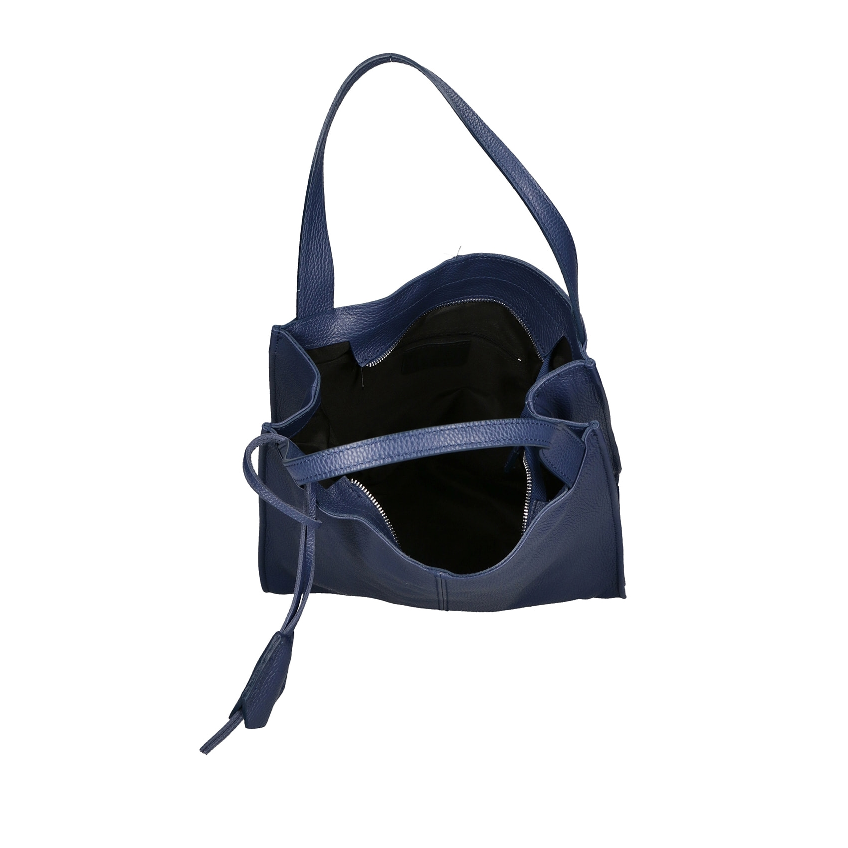 Borsa a spalla  da donna In Vera pelle Made in Italy 34x32x11 cm