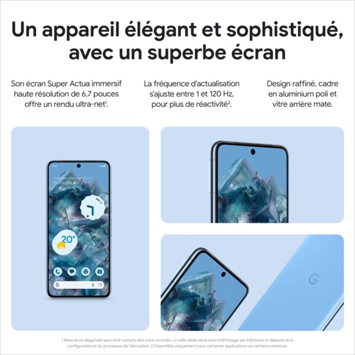 Smartphone GOOGLE Pixel 8 Pro Noir Volcanique 512Go