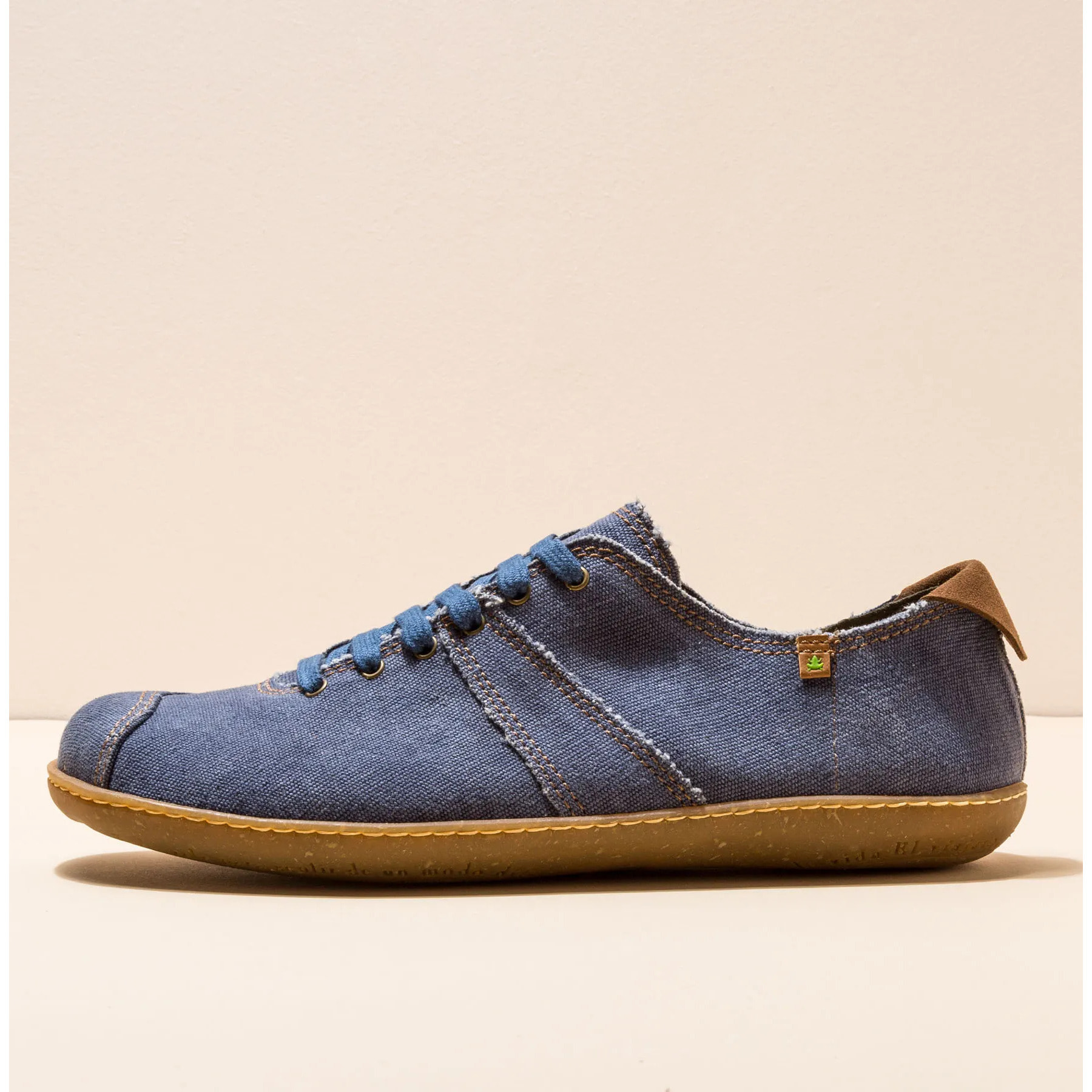 Zapatos N5288T ORGANIC COTTON DENIM/ EL VIAJERO color Denim