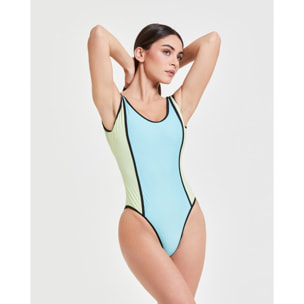 Pompea x Silvian Heach costume intero look sportivo