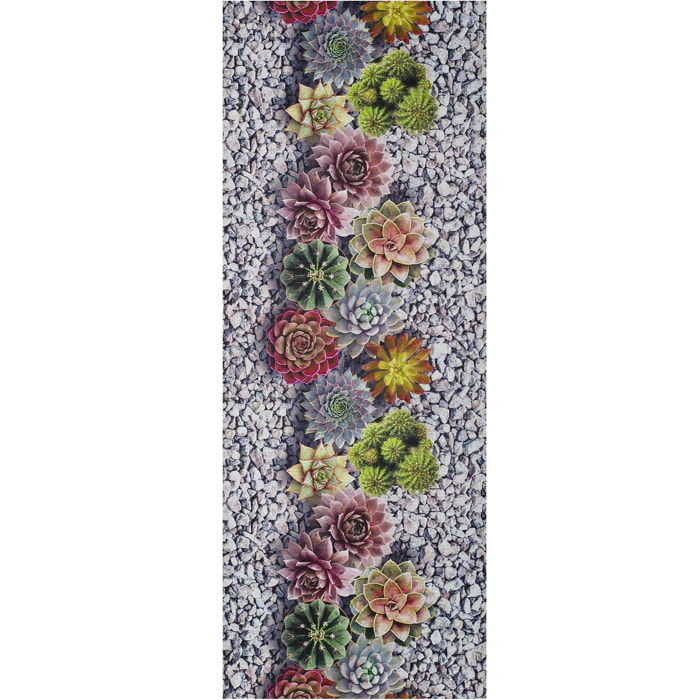 SPRINTY Alfombra vinílica de cocina diseños de cactus en multicolor, varias medidas disponibles.
