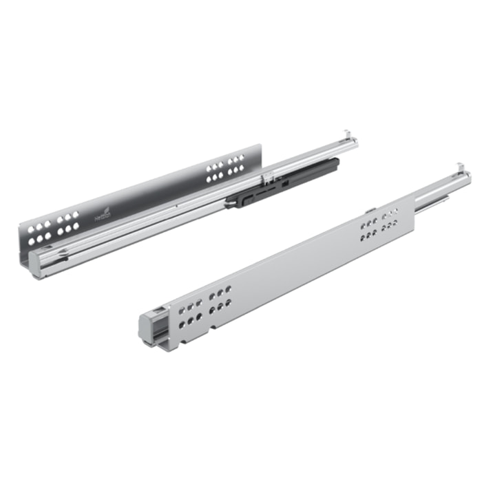 Paire de coulisses HETTICH Quadro V6 Silent system - 600 mm - 45297