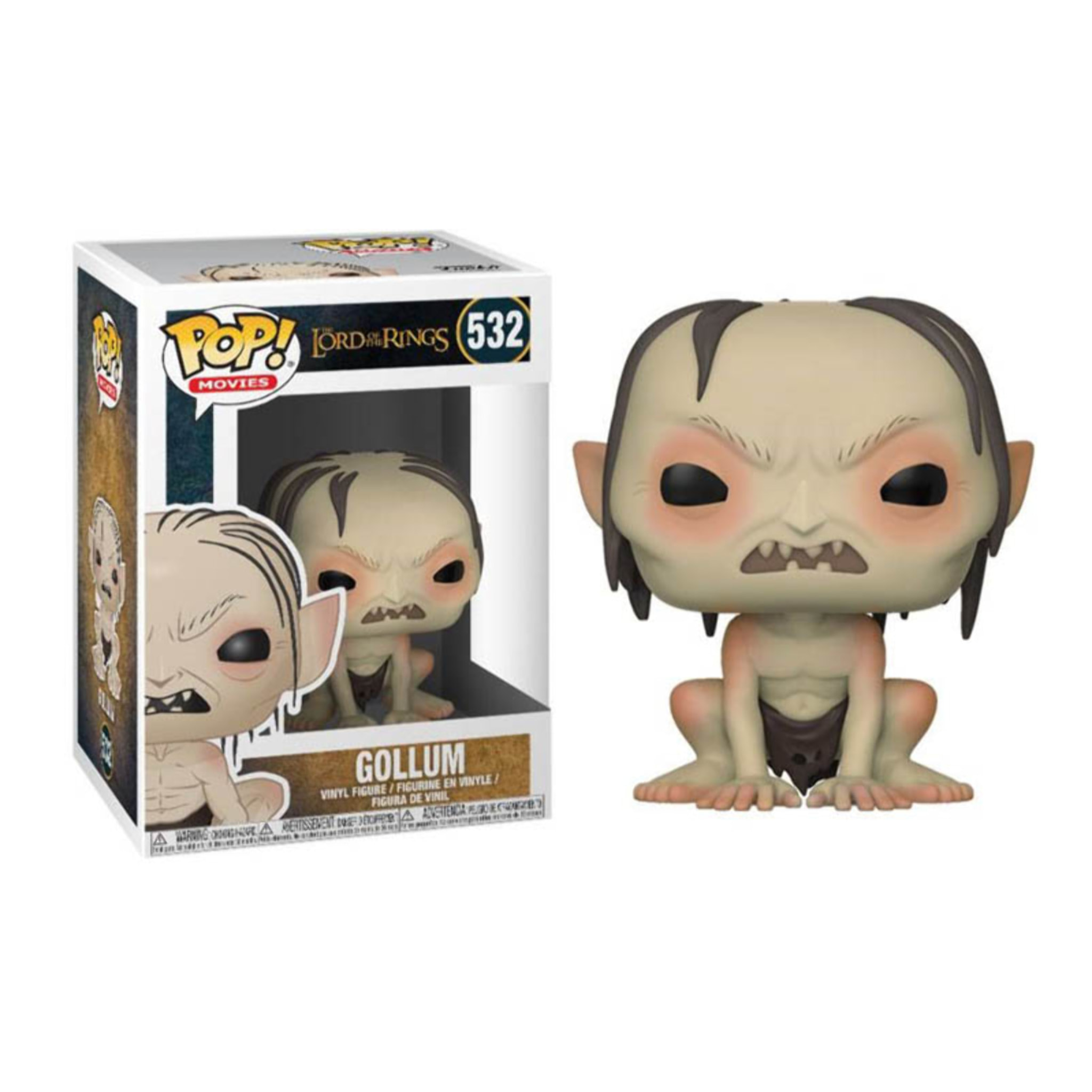 Il Signore degli Anelli Pop! Movies Figure in Vinile Gollum 9 Cm Funko