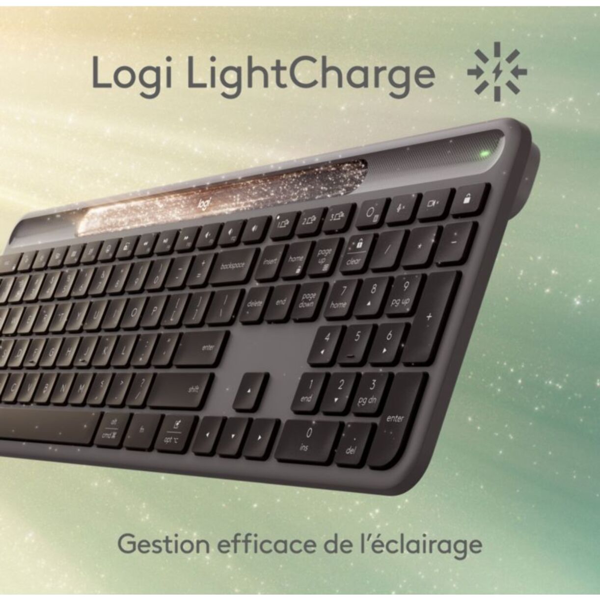 Clavier sans fil LOGITECH Signature Slim Solar+