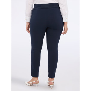 Fiorella Rubino - Jeggings con elástico en la cintura - Azul