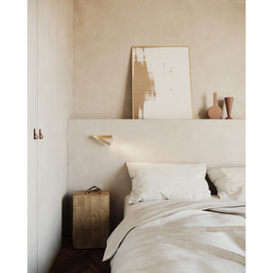 LEDS C4 Luz de lectura Hall Slim LED 3.5 Blanco cálido - 2700K ON-OFF Oro mate 150lm