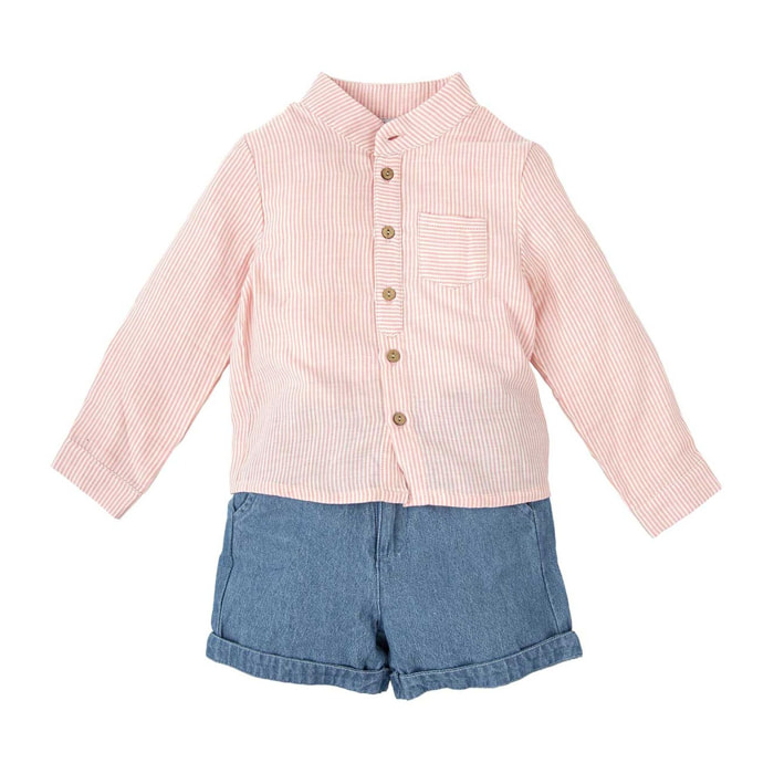 Conjunto Manga Larga Niño Mariposa