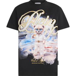 PHILIPP PLEIN Round Neck T-Shirt Teddy Bear