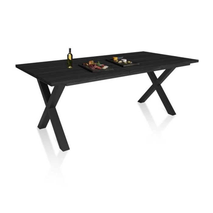 Mesa de comedor Oana 200 Negro