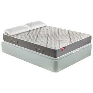 Colchón EspumaHR y Visco + Canapé Abatible + Almohada | ENVIO, MONTAJE Y RETIRADA INCLUIDO | Elan