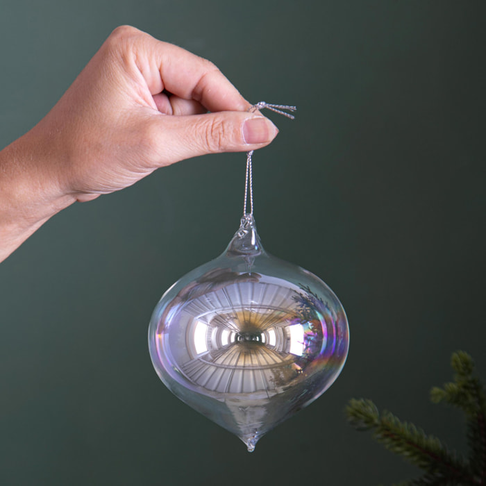 Cipolla Effetto Bolla Sapone - Pezzi 4 - Colore Trasparente - 8x9Hx8cm - Bianchi Dino