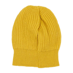Gorro de punto con pequeño logo "Basic"