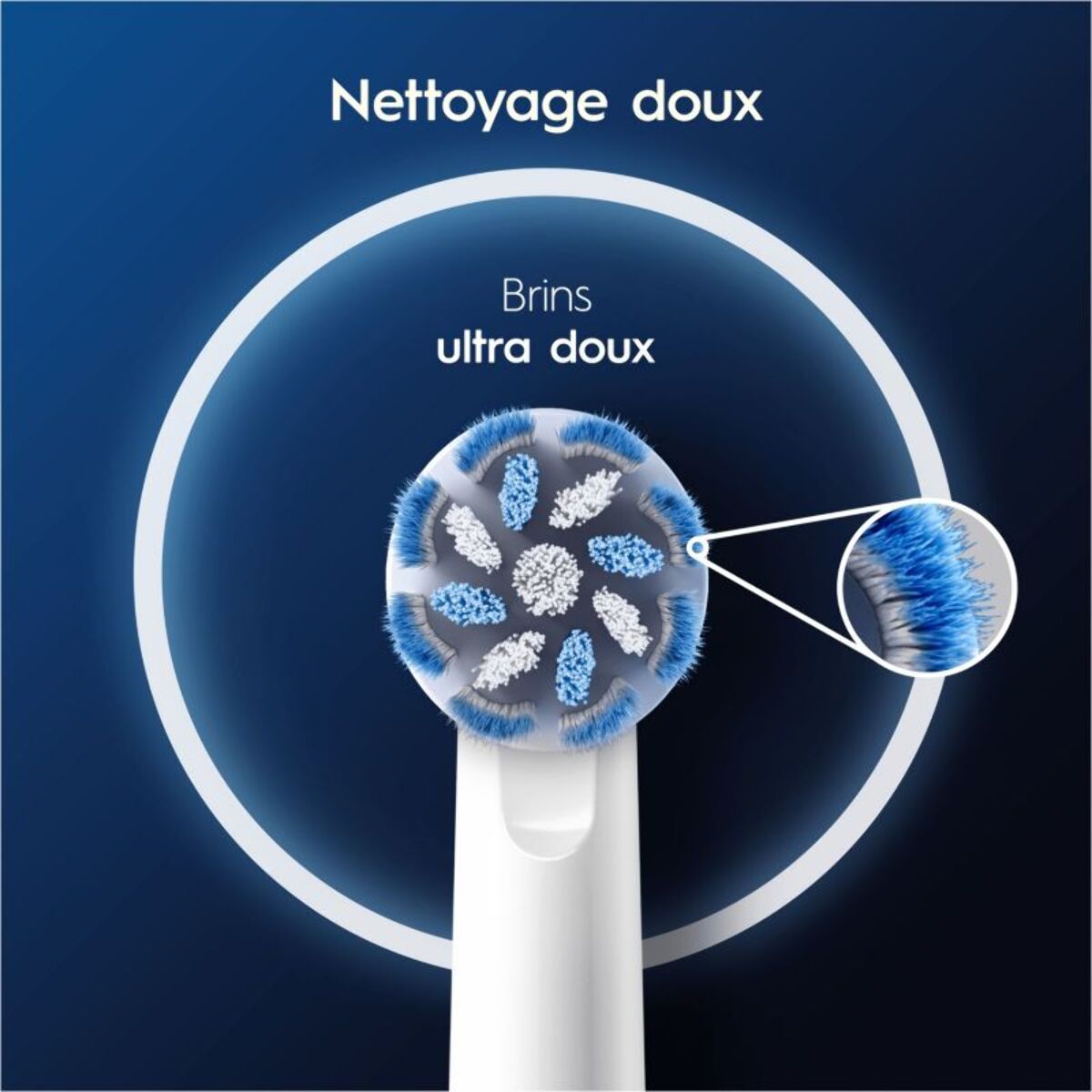 Brossette dentaire ORAL-B Sensitive Clean X-Filaments 8er FFU