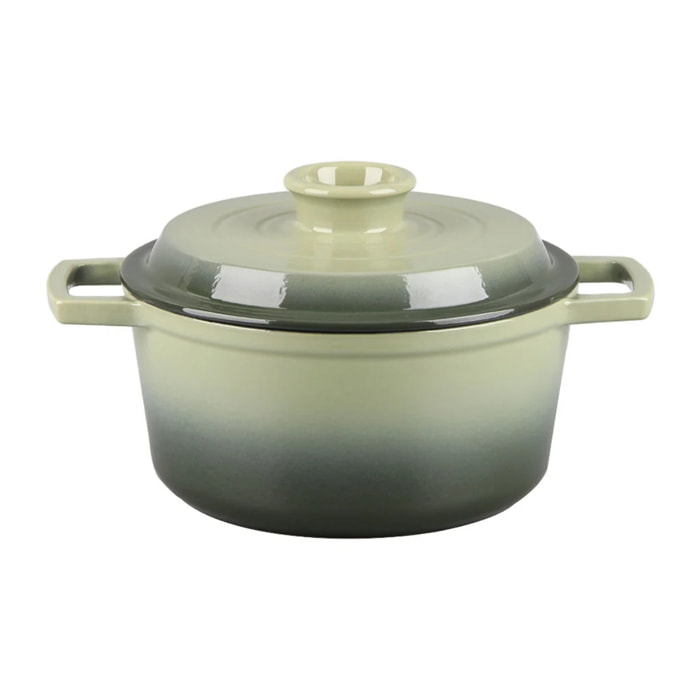 Cocotte ronde en fonte émaillée