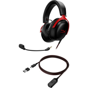 Casque gamer HYPERX Cloud III BLK-ED GAM HS