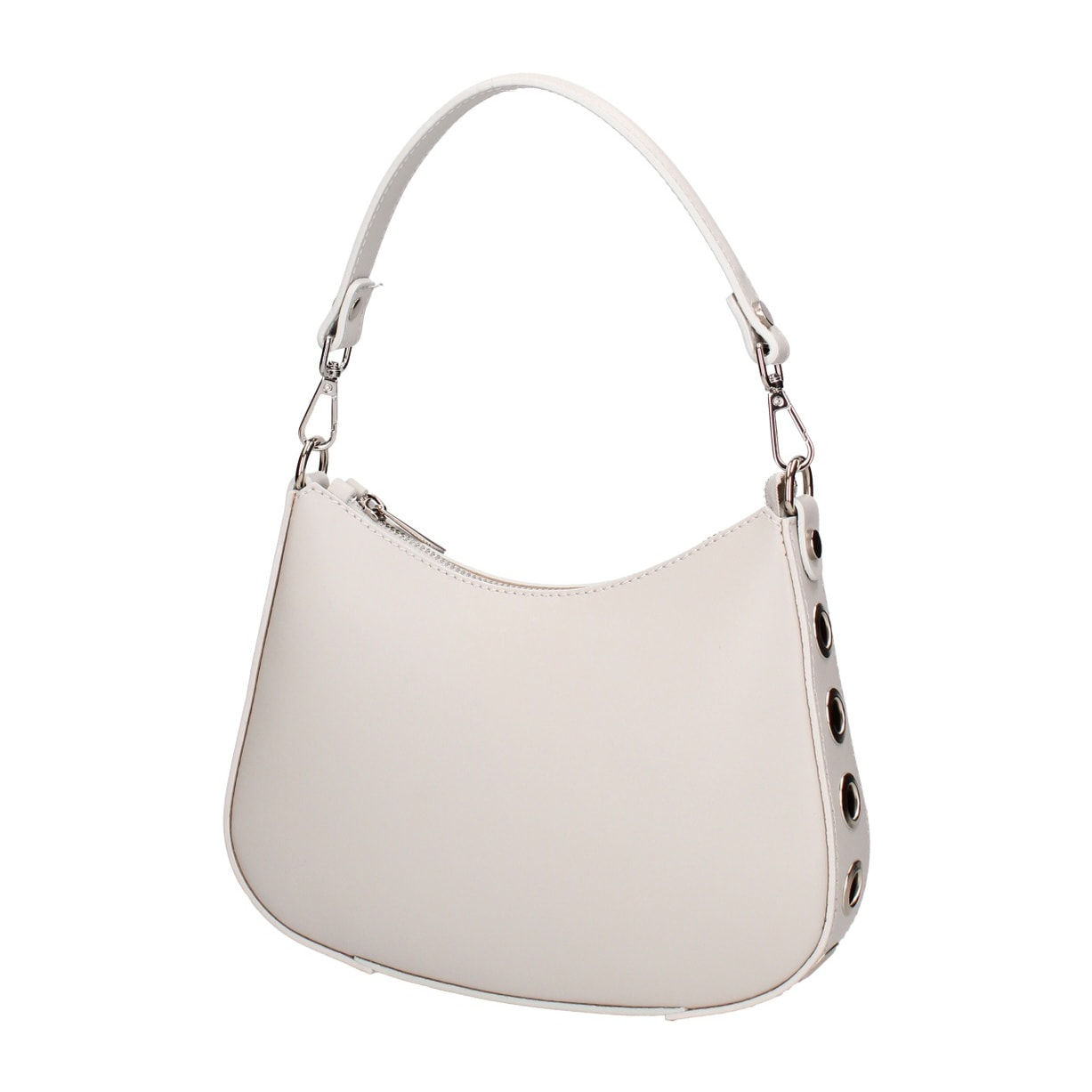 Borsa a spalla da donna - Modello False - 100% pelle ruga - 26.0 x 18.0 x 4.0 cm