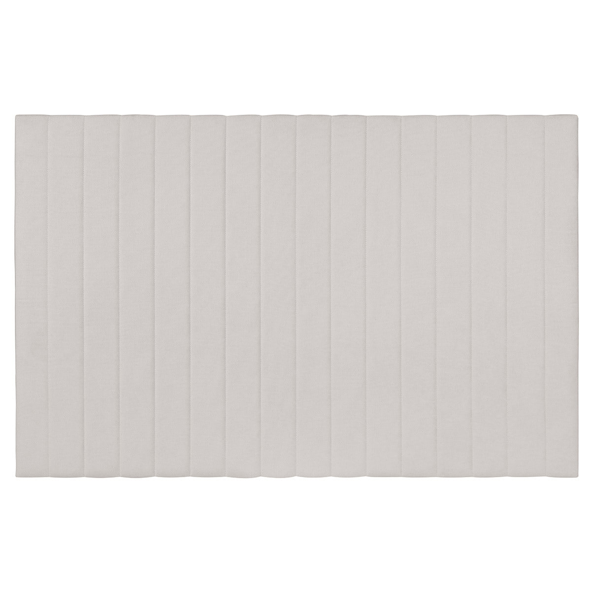 Tête de lit en tissu beige L170 cm NEHA