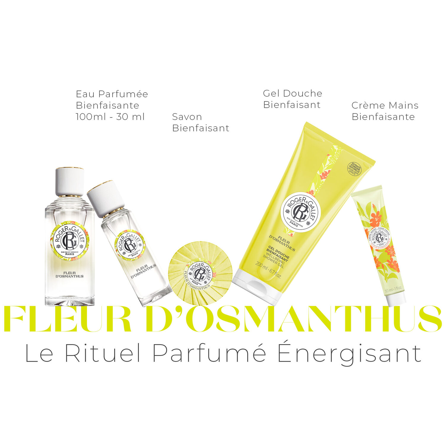 Fleur d'Osmanthus - Gel Douche Bienfaisante 200 ml