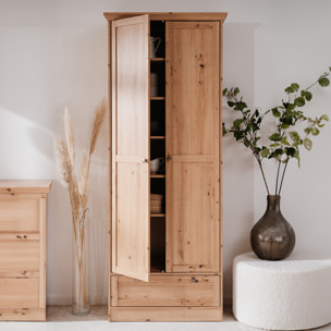 Armoire 2 portes 1 tiroir - SAGA