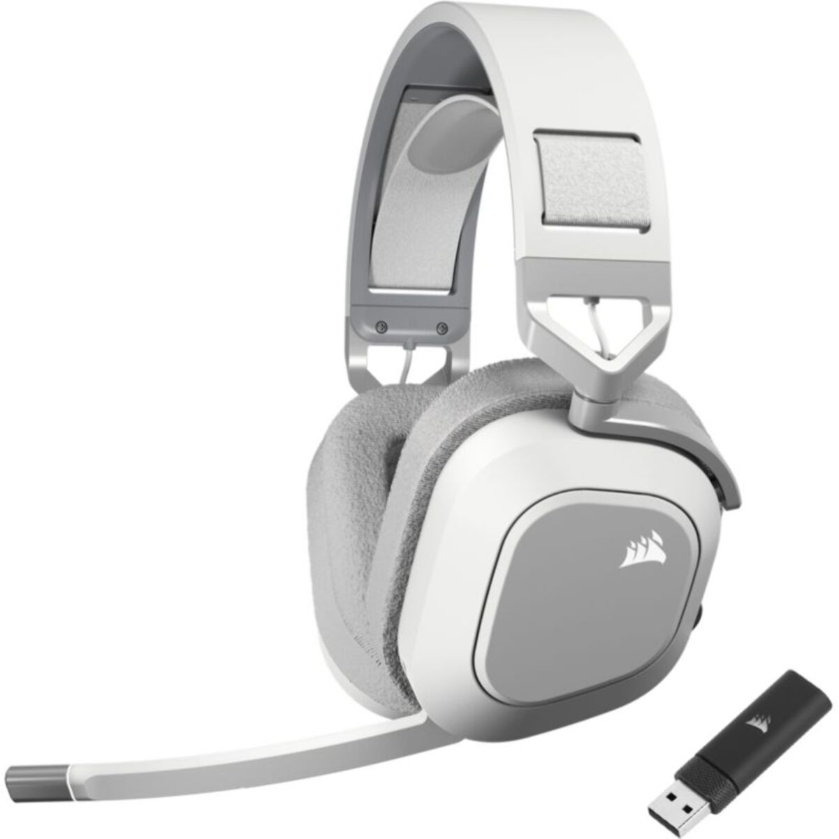 Casque gamer CORSAIR HS80 MAX Wireless blanc