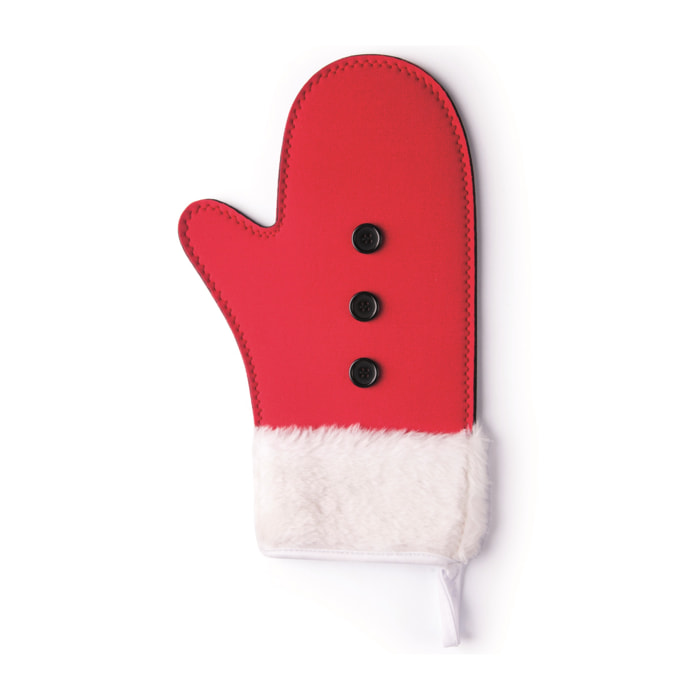 Guanto da cucina Excelsa – Santa Claus, Neoprene rosso