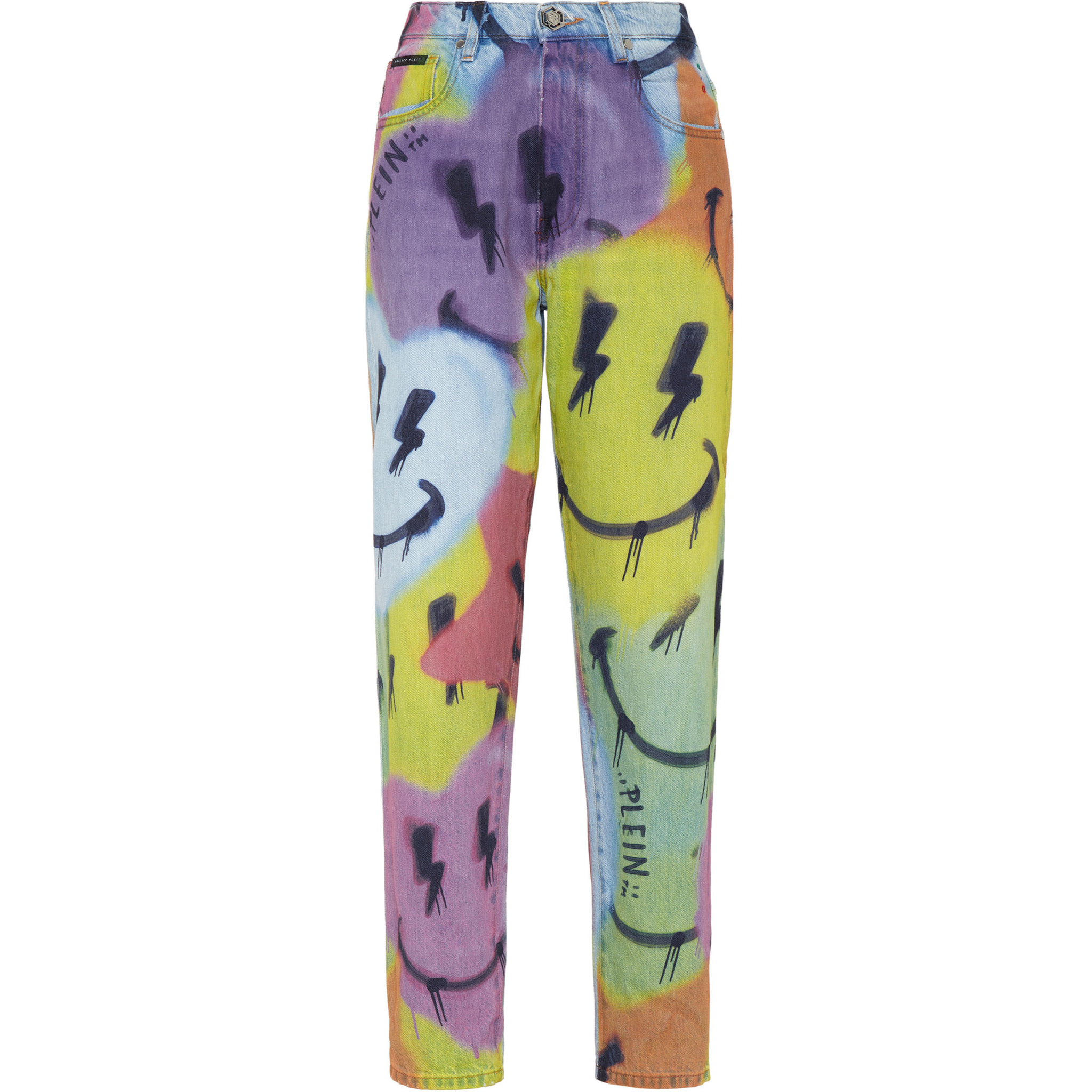 PHILIPP PLEIN Jeans Mom Fit SMILE
