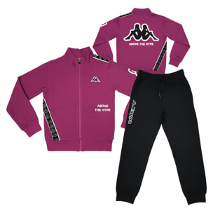 Tuta Ragazza KAPPA 8 - 16 Anni Cotone Felpato