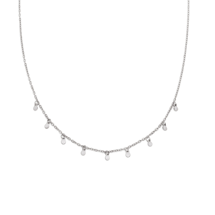 Collar Mini Moons 3mm Acero