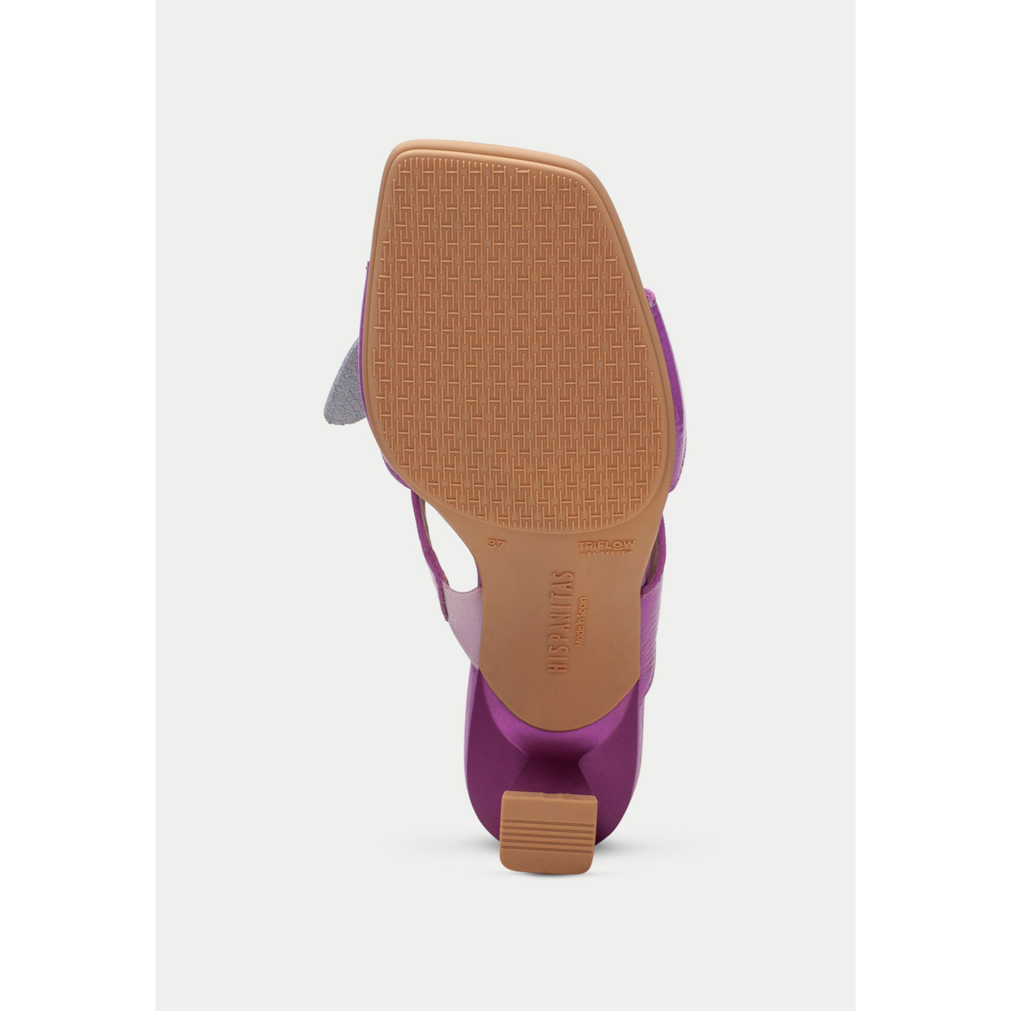 Sandalia Destalonada Daniella Violet 6 cm