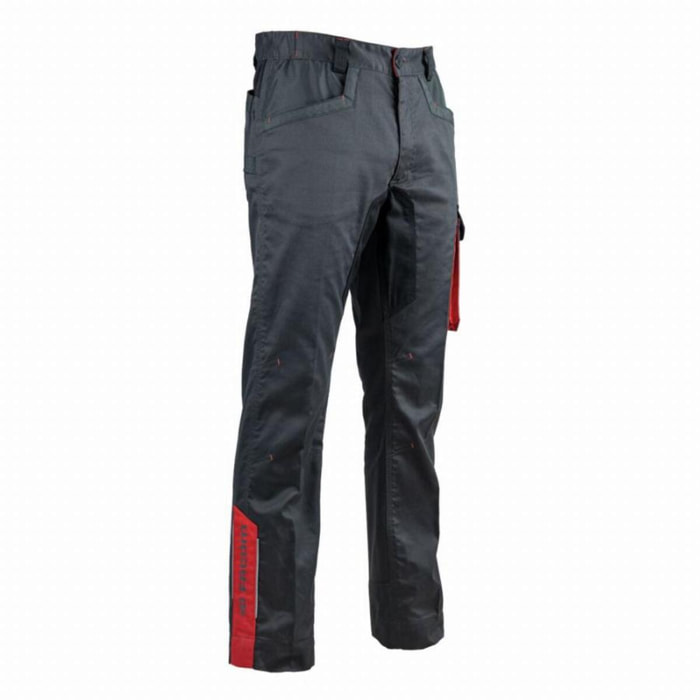 Pantalon stretch FACOM Steps Noir/Gris/Rouge Taille 38 - FXWW1010E-38