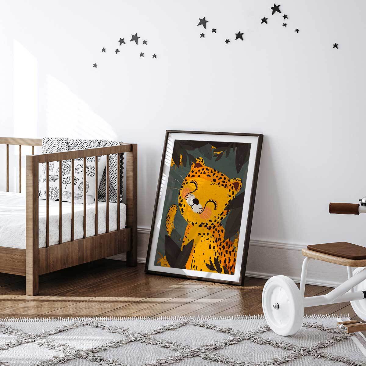 Affiche enfant petit léo  Affiche seule