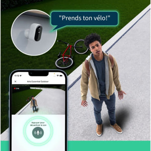 Caméra de surveillance ARLO Wifi ESSENTIAL 3 cameras + 1 floodlight