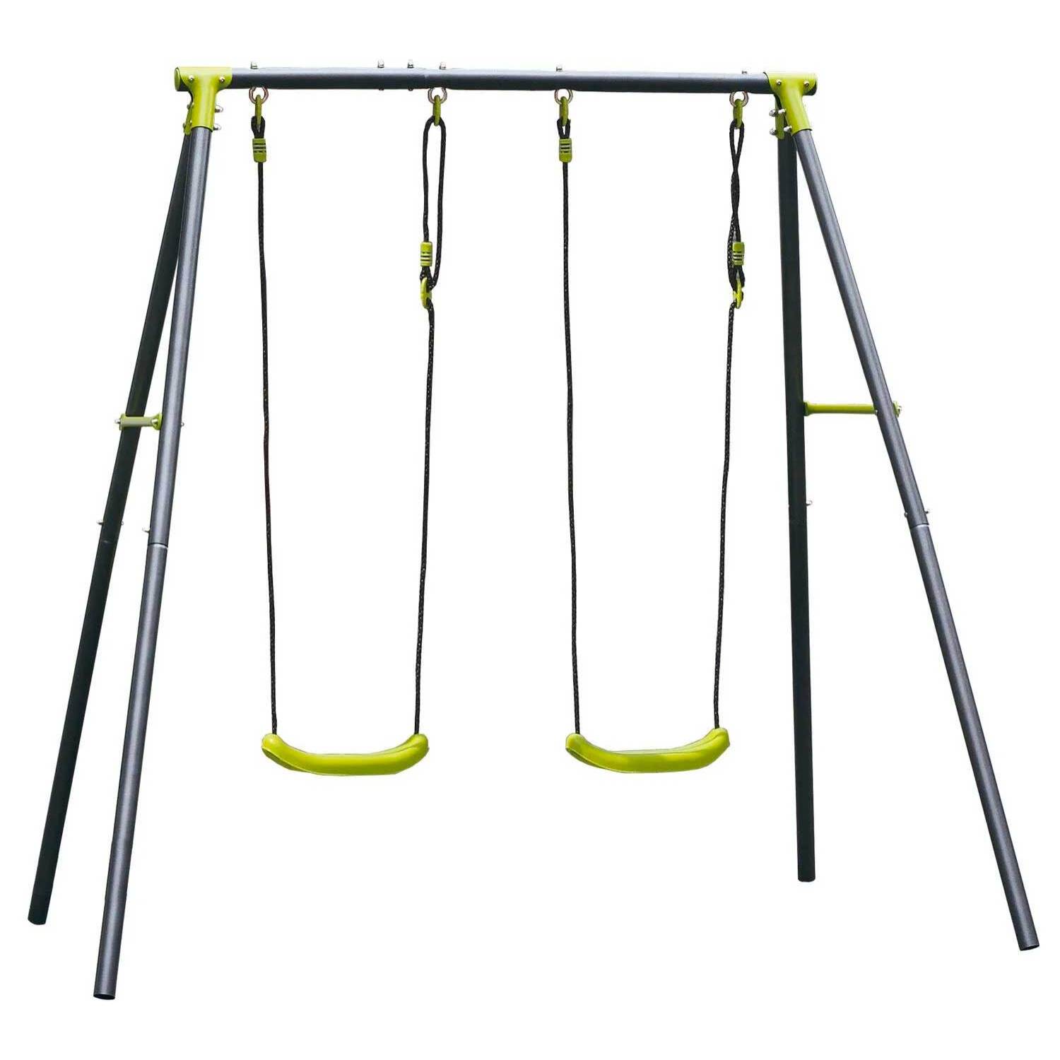 Allegra Duello - Altalena da giardino 2 posti per bambini 3-12 anni