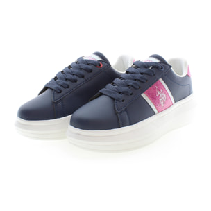 Sneakers U.S. Polo Assn Dark Blue-Pink