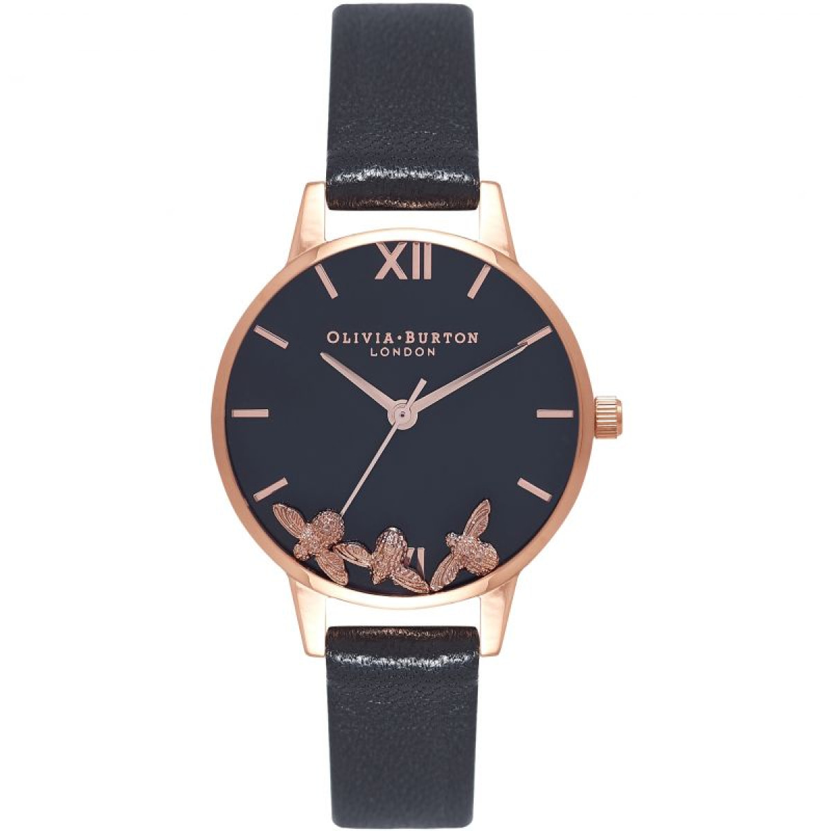 Reloj Olivia Burton OB16CH06 Mujer Analogico Cuarzo con Correa de Piel sintetica